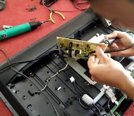 Lỗi tivi Toshiba không hình, không tiếng hoặc có hình không tiếng